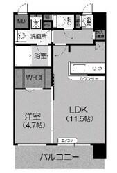 アグレアーブルの物件間取画像